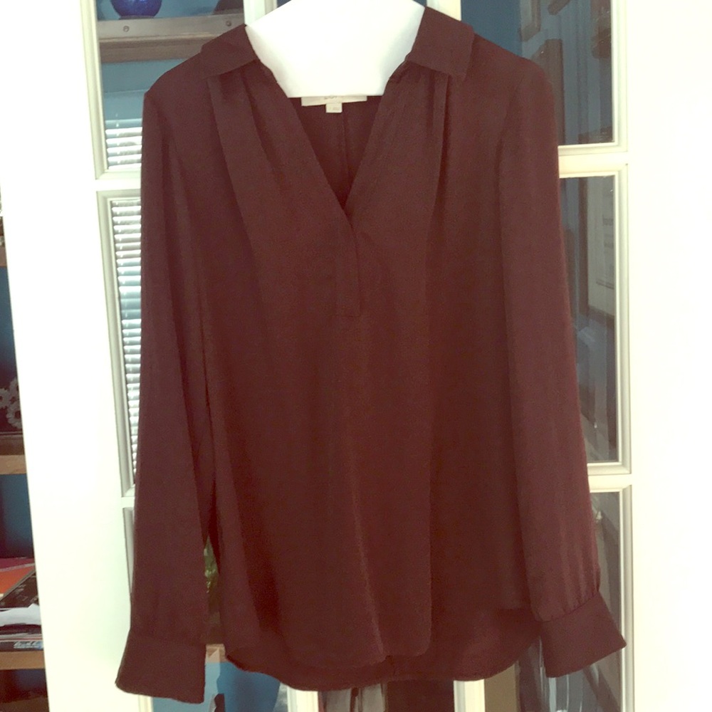 Long sleeve blouse